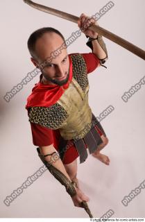 MARCUS STANDING POSE WITH SWORD AND SPEAR